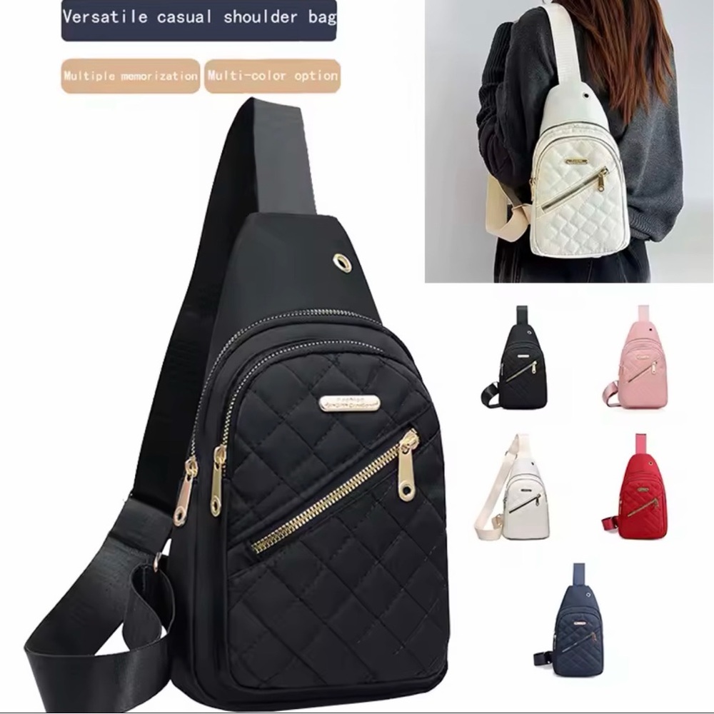 Quilted Black Shoulder Bag